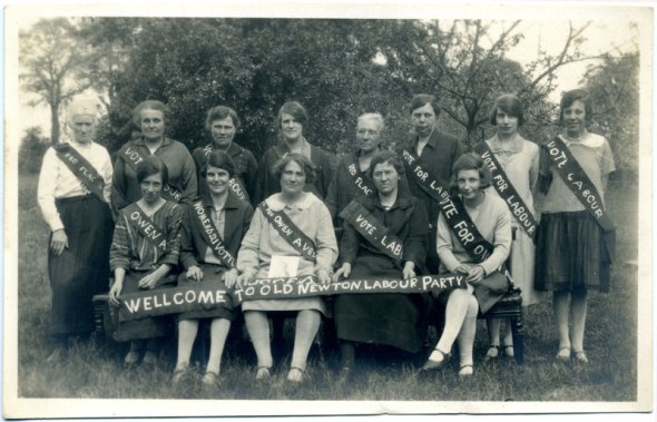 Old Newton Labour Party photograph